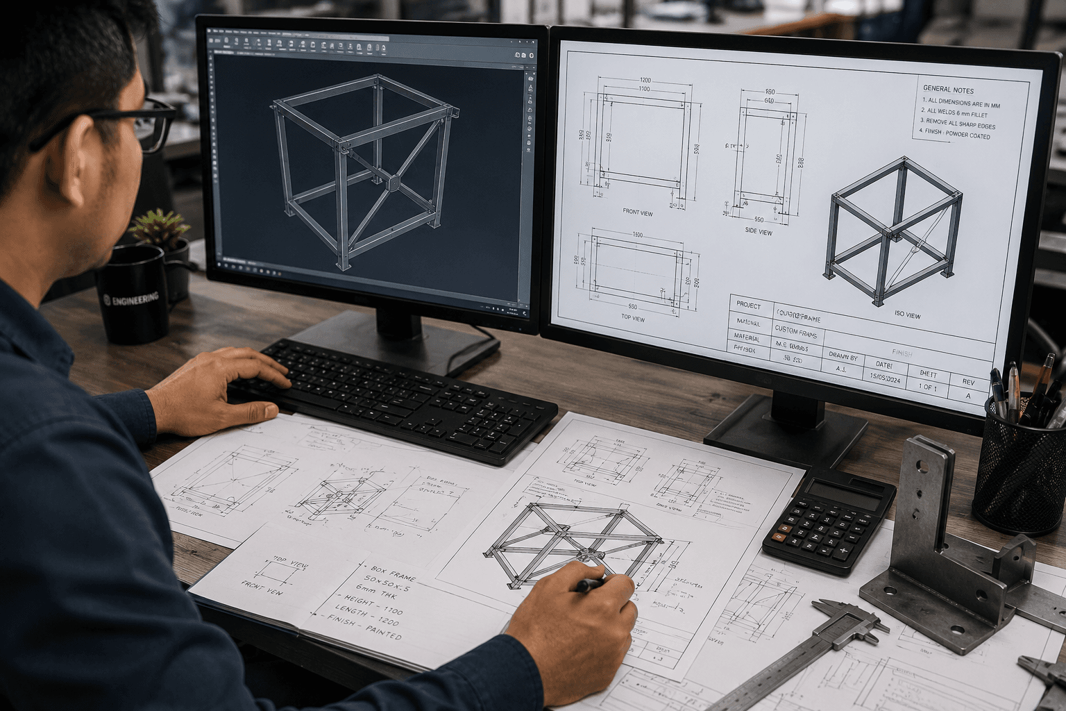 Fabrication Drawing & Support